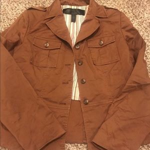 Brown army jacket